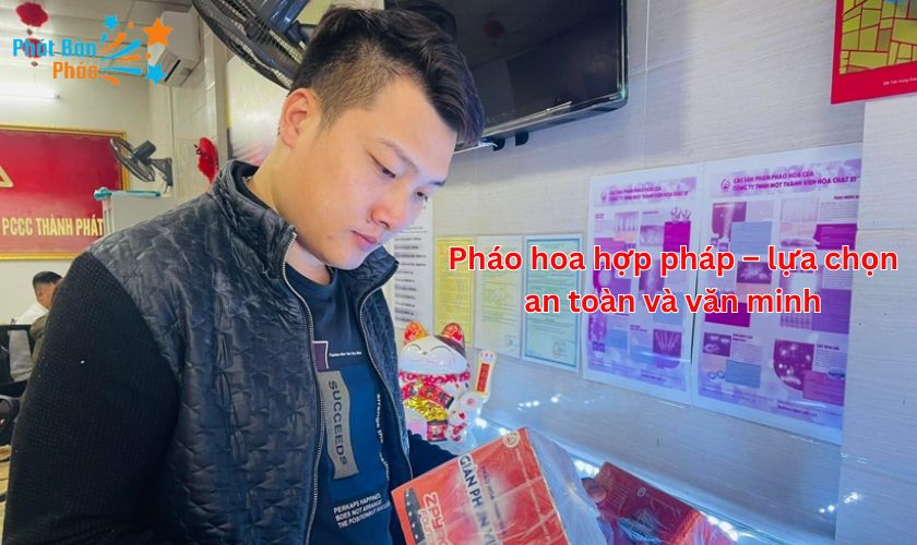 Cửa hàng pháo hoa ở Mỏ Cày Nam, Bến Tre