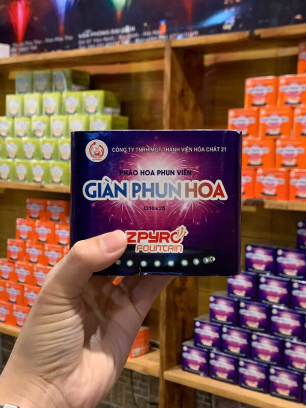 giàn phun hoa