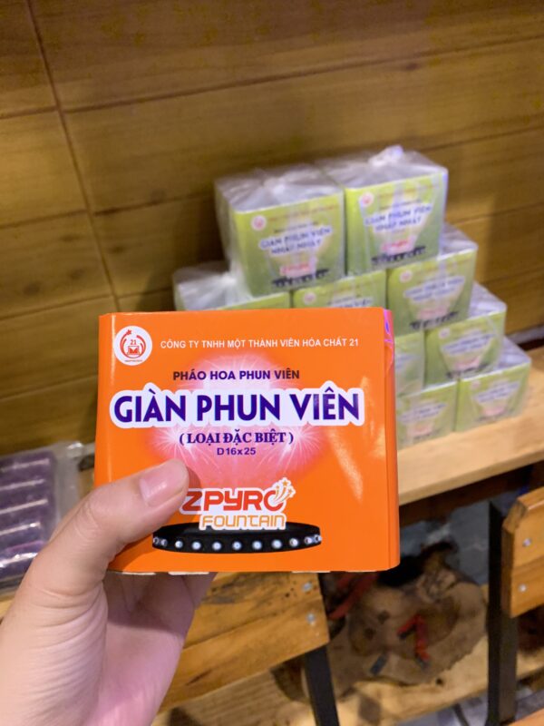 giàn phun viên đặc biệt