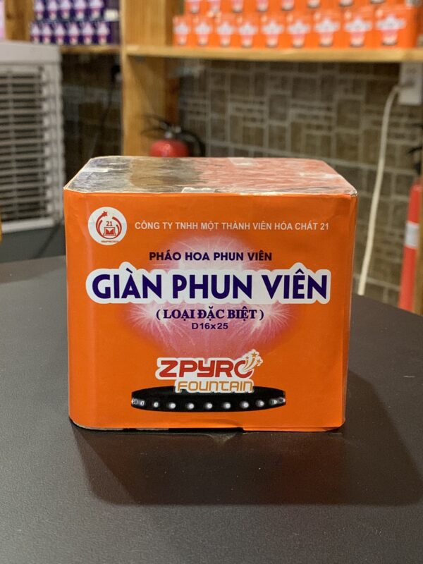 giàn phun viên đặc biệt