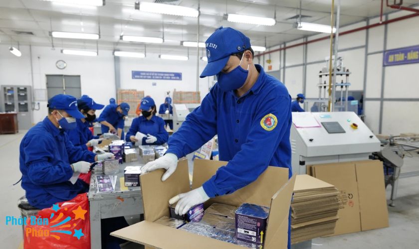 Mua pháo hoa Bộ Quốc Phòng giá tốt