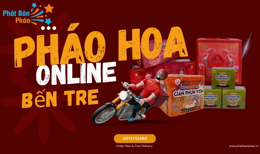 Pháo hoa Z121 Bến Tre – Mua chính hãng giá niêm yết